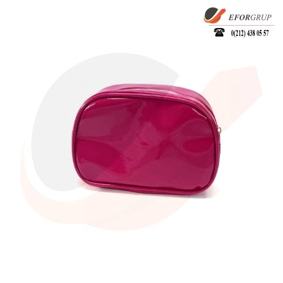 Eflatun Renk Makyaj Çantası