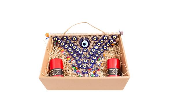 Nazar Boncuklu Dekoratif Duvar Süsü