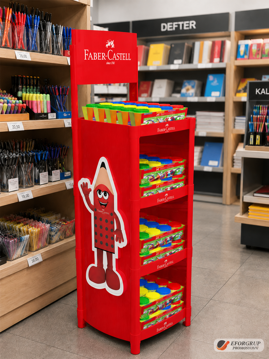 Ayaklı Market ve FMCG Ürün Teşhir Standı