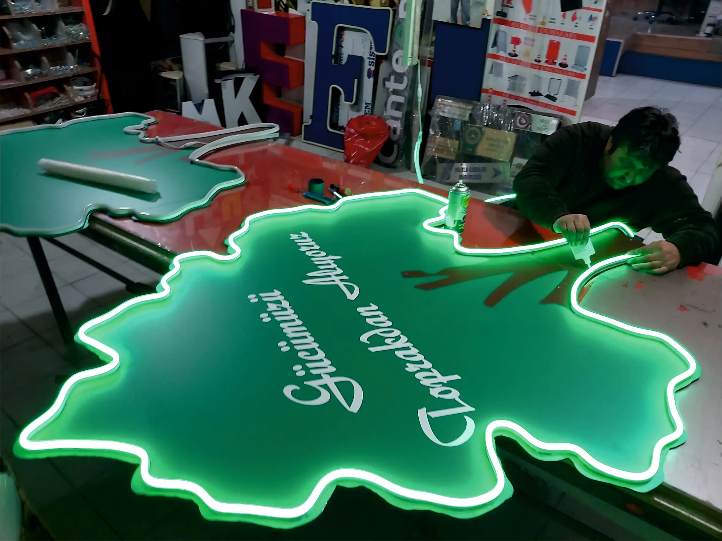 Esnek Neon Şekil