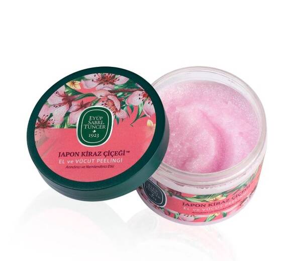 Eyüp Sabri Tuncer Japon Kiraz Çiçeği El ve Vücut Peelingi 400 gr