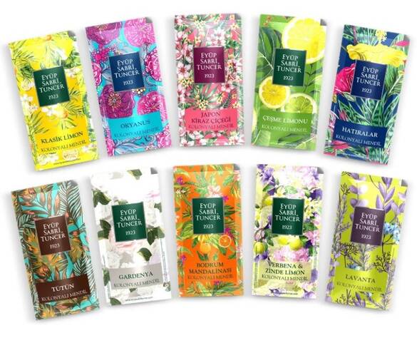 Eyüp Sabri Tuncer Karma Kolonyalı Mendil 150'li (Küçük Boy)