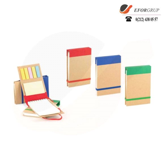 Renkli Promosyon Geri Dönüşümlü Bloknot