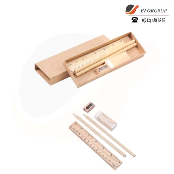 Geri Dönüşümlü Kraft Kırtasiye Seti