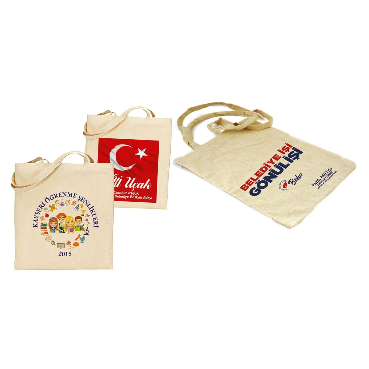 Ham Bez Çanta 35X40 - Logo Baskılı