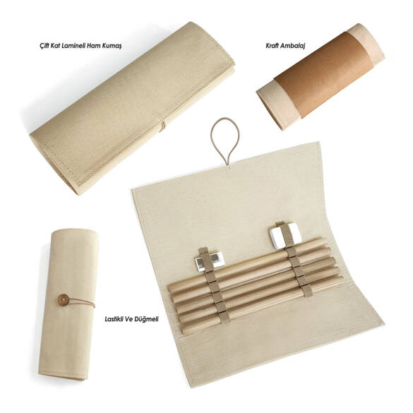 Ham Kumaş Kalemlik Seti