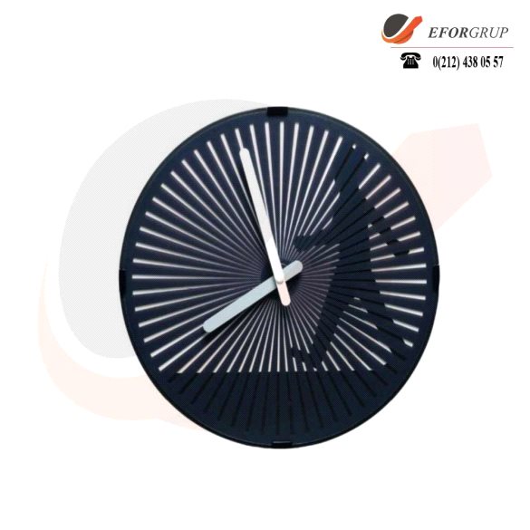 Hareketli Yürüyen adam figürlü Duvar Saati