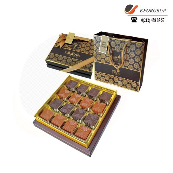 Hediyelik Kutulu Çikolata HG24567 Promosyon Hediyelik Setler