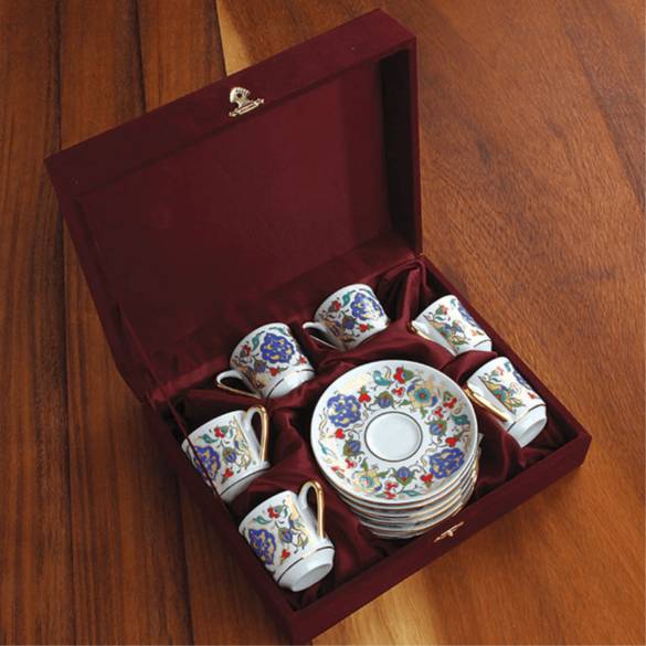 Hürrem 6'lı Kahve Fincan Takımı