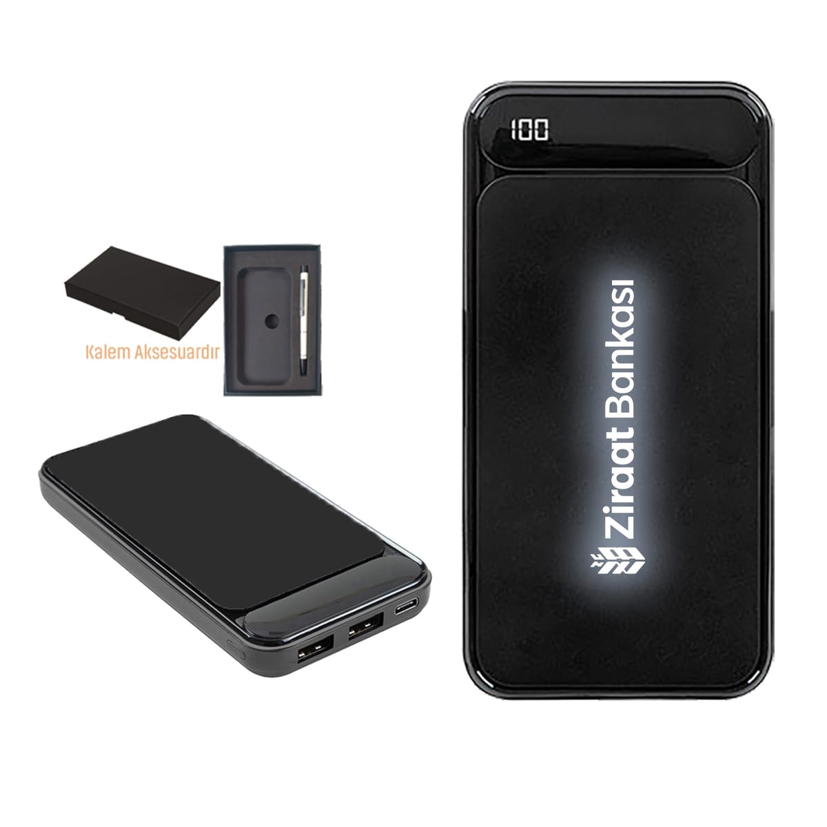 Kauçuk ışıK Kazıma Powerbank 10.000 Mah