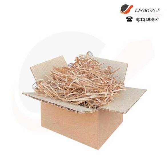 Kırpıntı Kağıt Düz Krem