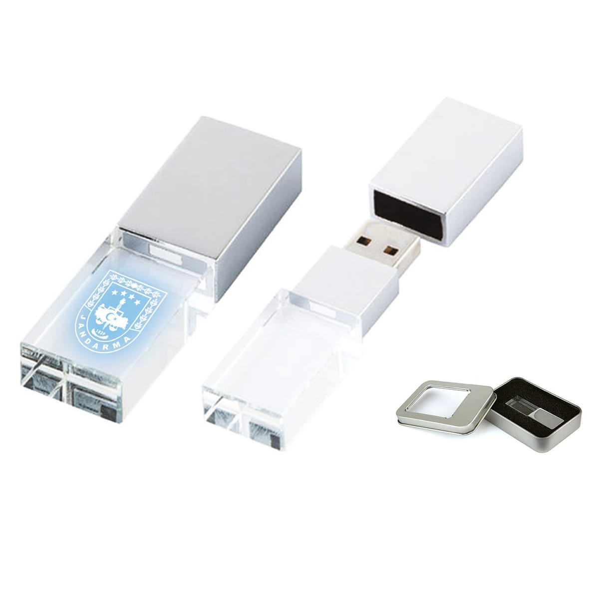 Kristal Usb Flash Bellek