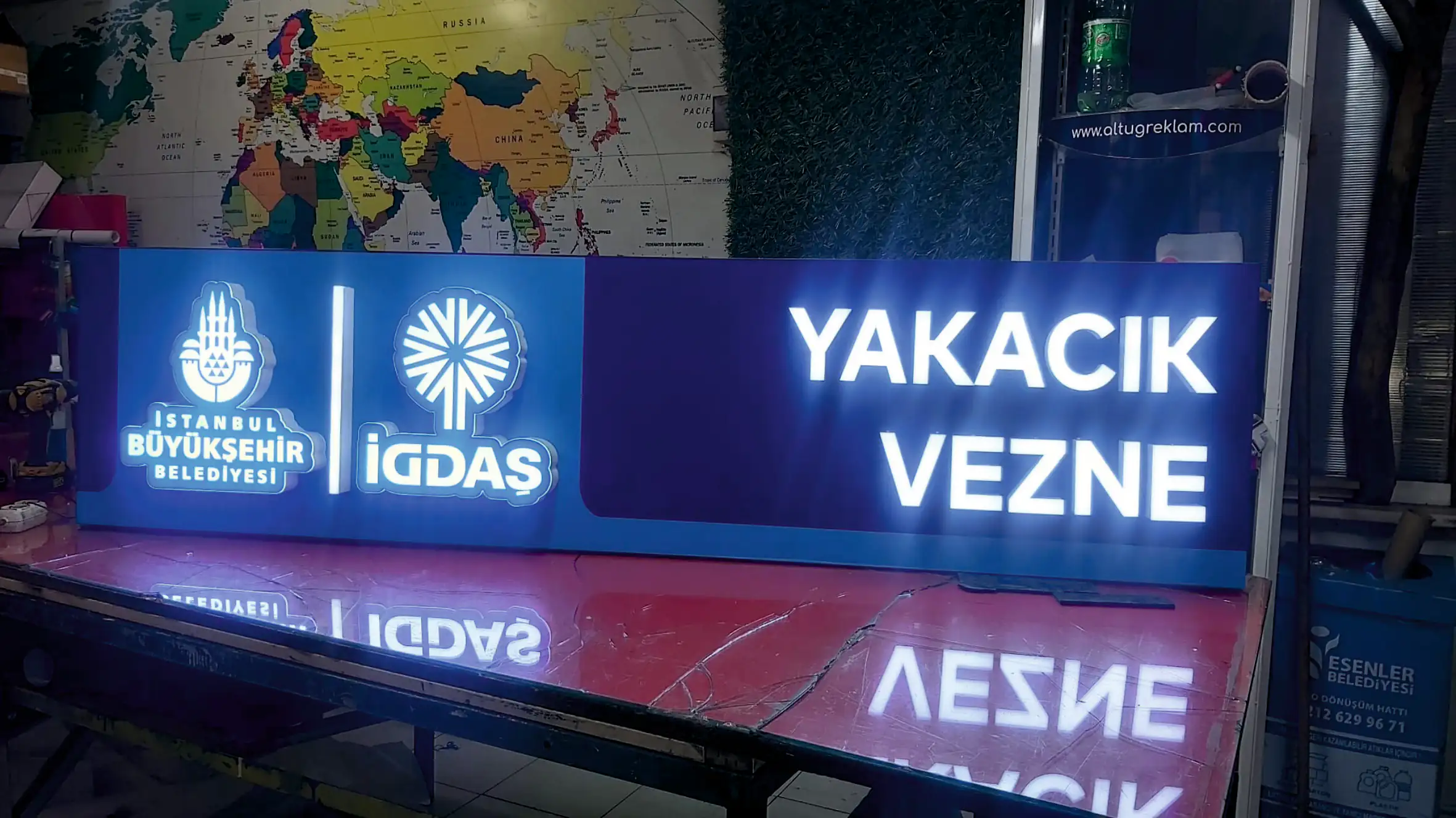 Kutu Harf Cephe Tabelası 4