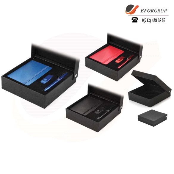 Kutulu VIP Set(Roller Kalem+Defter)