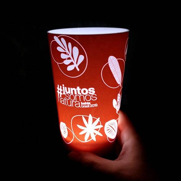 Led Işıklı Bardak