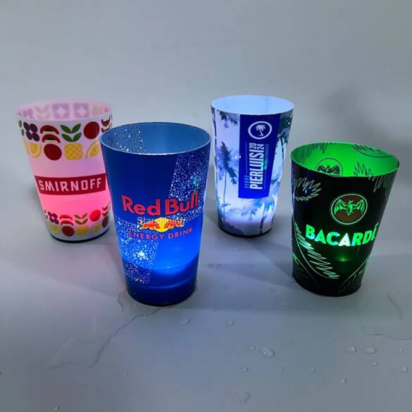 Led Işıklı Bardak