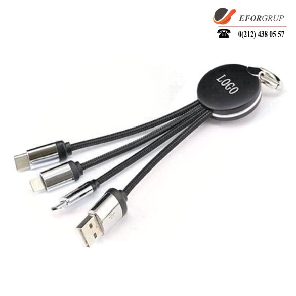 Led Işıklı Çoklu Kablo