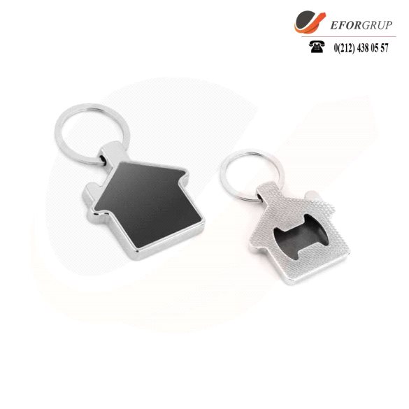 Metal Açacaklı Ev Anahtarlık