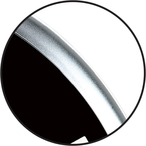 Metal Çerçeve Metal Kadran Duvar Saati 35 Cm