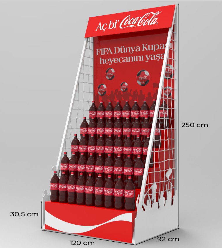 Metal İçecek Teşhir Standı