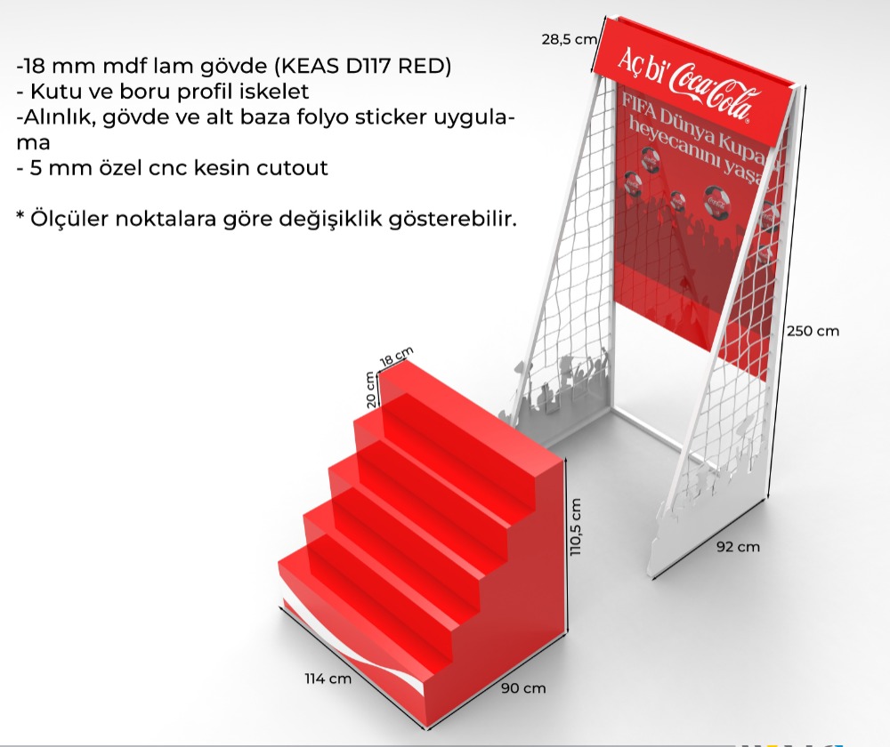 Metal İçecek Teşhir Standı