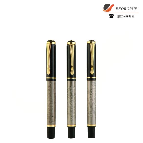 İşlemeli Metal Roller Kalem