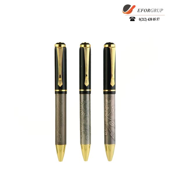 Metal İşlemeli Tükenmez Kalem