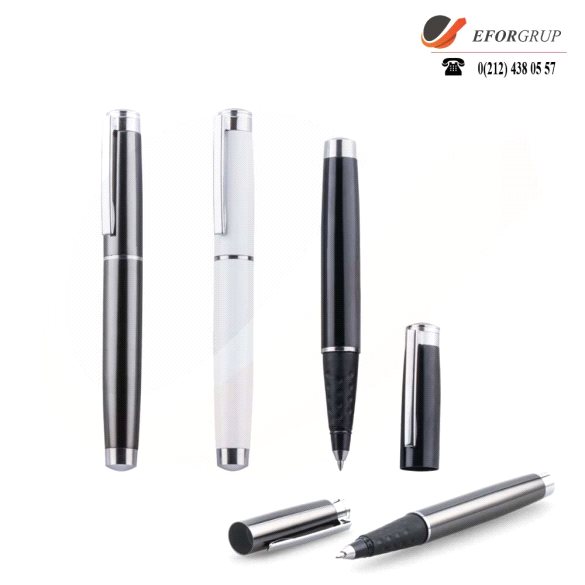 Metal Kapaklı Roller Kalem