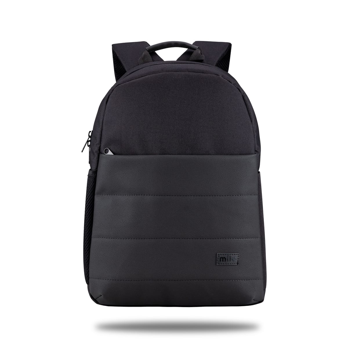 Mila BP-TX100 Serisi 15, 6 İnch , Su Geçirmez Kumaş Ve Su Geçirmez Fermuar Notebook, Laptop , Macbook Sırt Çantası -siyah