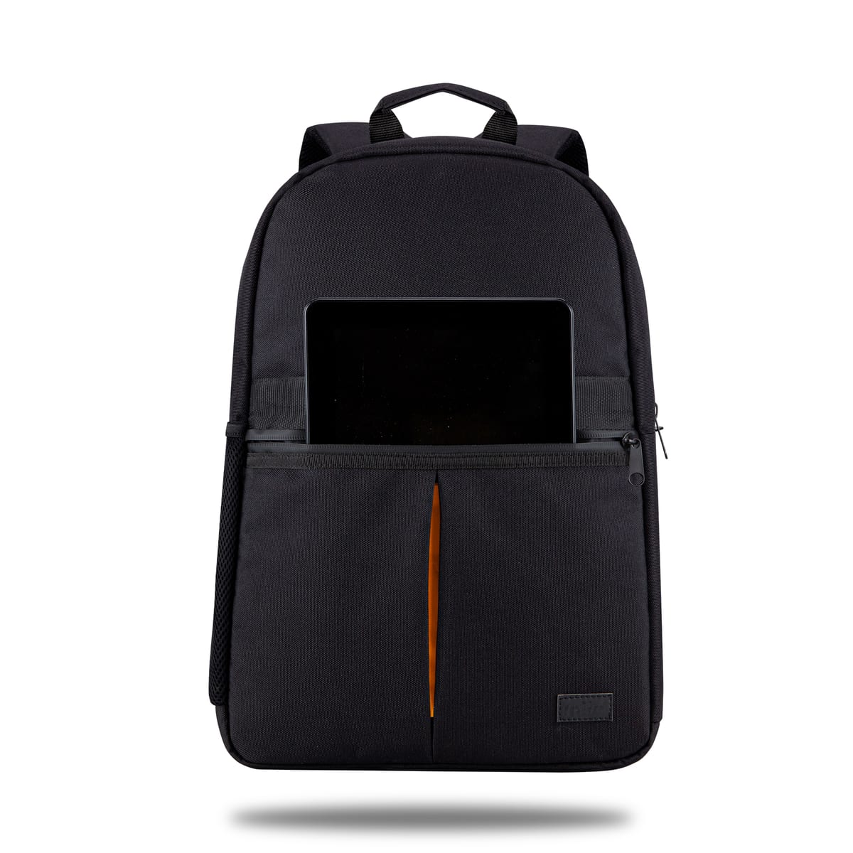 Mila BP-TX200 Como Serisi Su Geçirmez Kumaş Ve Su Geçirmez Fermuar Notebook Sırt Çantası-siyah