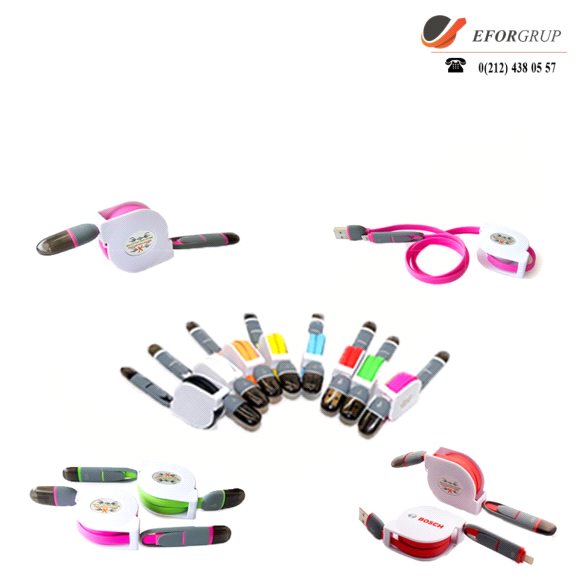 Montana Geri Çekilebilir Bağlantı Kablosu 