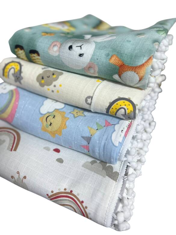 MÜSLİN BEBEK BATTANİYESİ