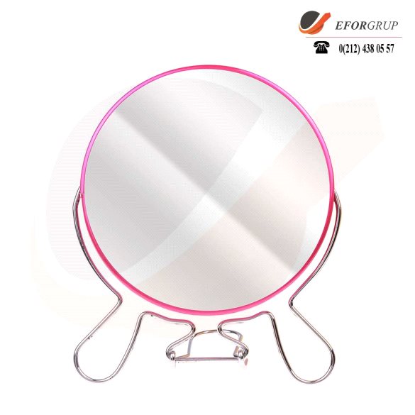 NEROX 17 CM FUŞYA AYAKLI METAL AYNA NRX-2022