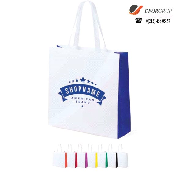 Renkli Nonwoven Çanta