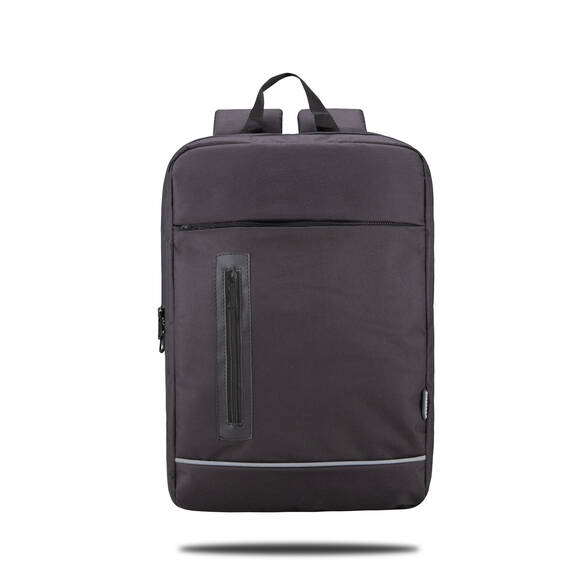 Notebook Sırt Çantası- Siyah, Keten Gri