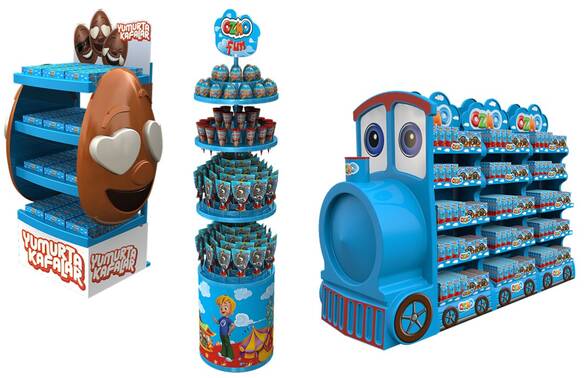 Özel Orta Alan Ürün Standı