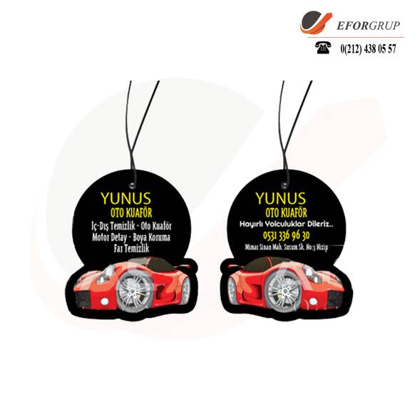 oto kokusu kırmızı araba