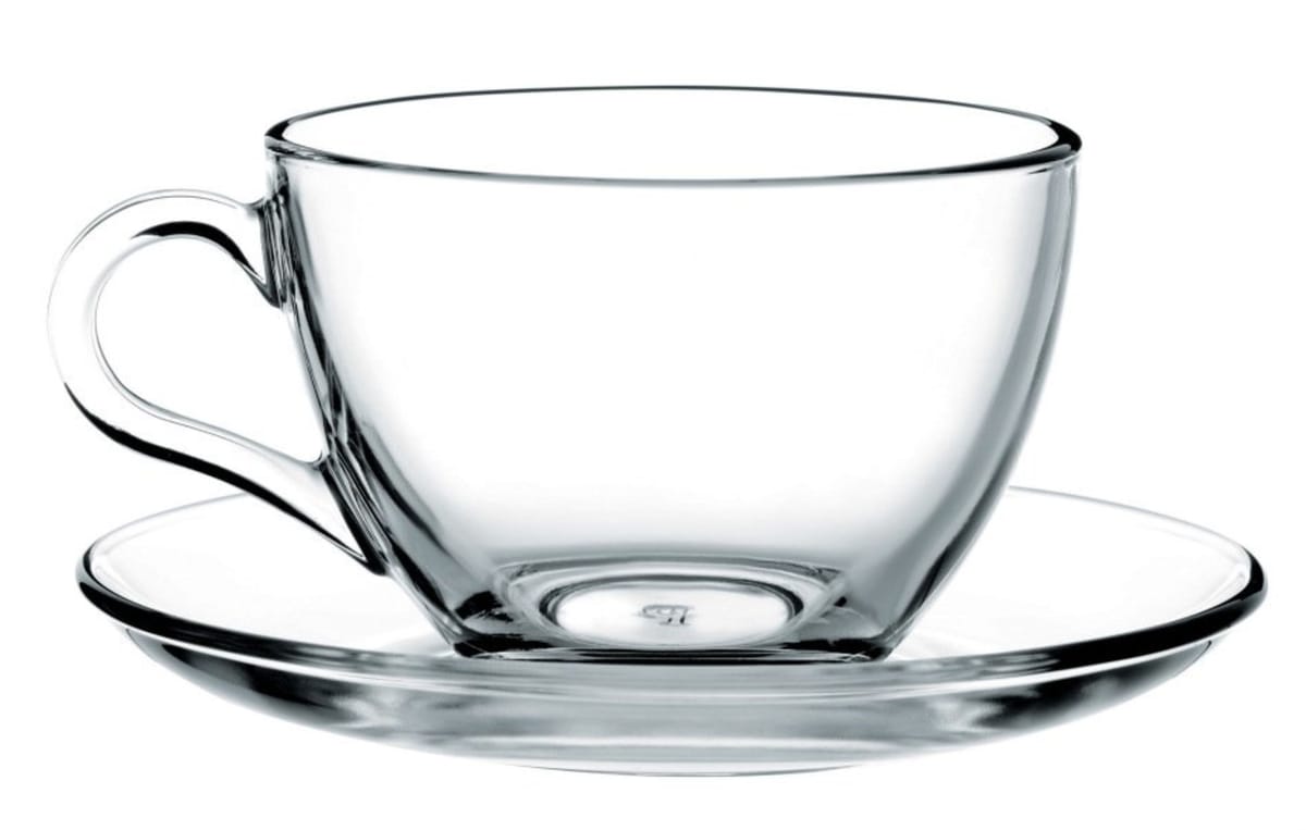 Paşabahçe Basic çAy Seti (Fincan & Tabak) 238 Ml
