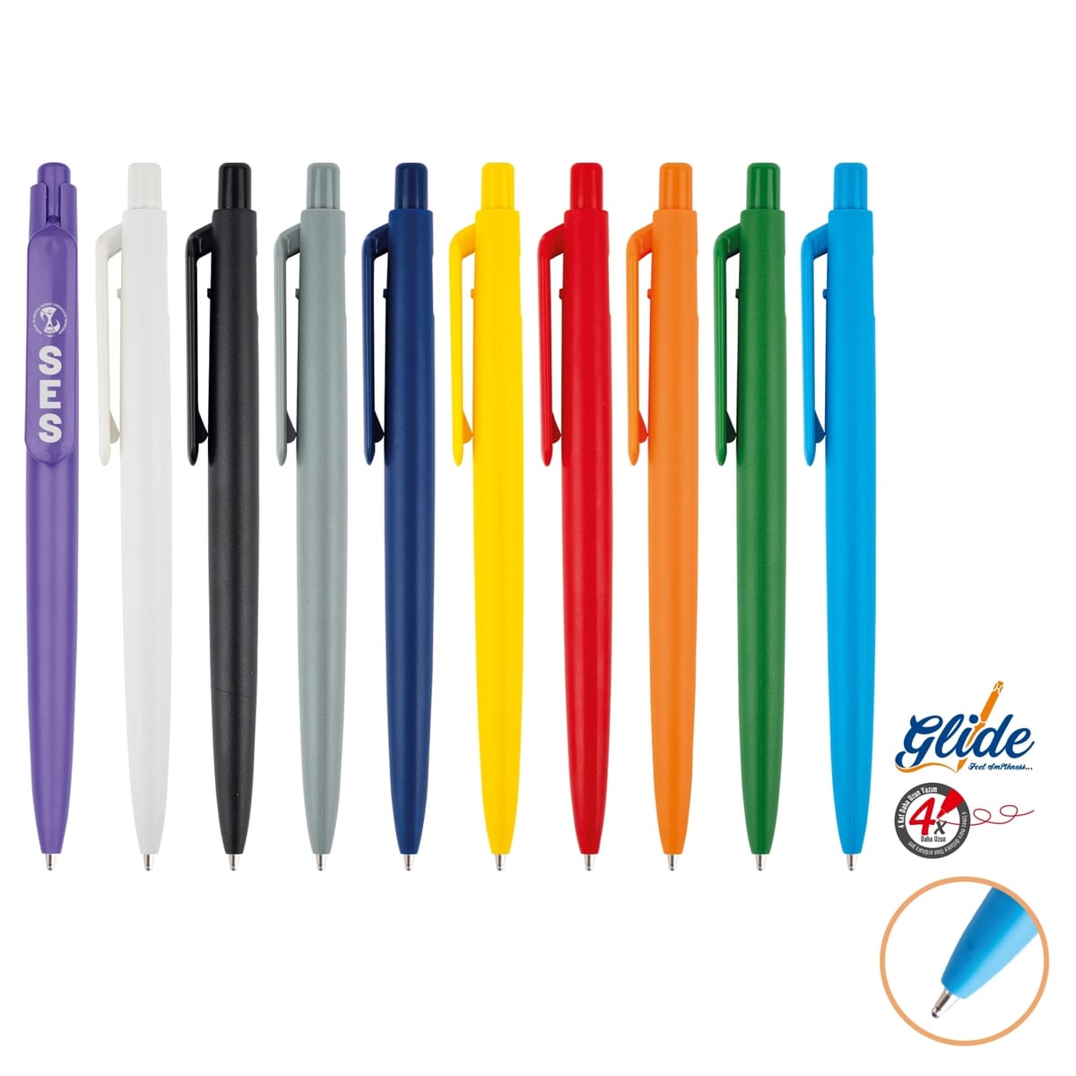 Plastik Glide & Parker Refil Kalem