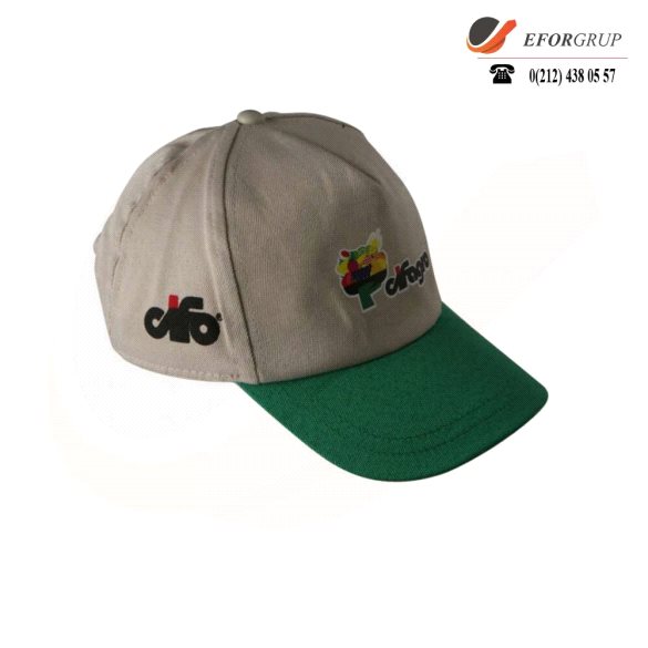 Polyester Gabardin Kumaş Baskılı Şapka