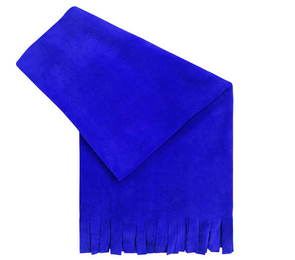 PROMOSYON POLAR ŞAL SAKS MAVİSİ