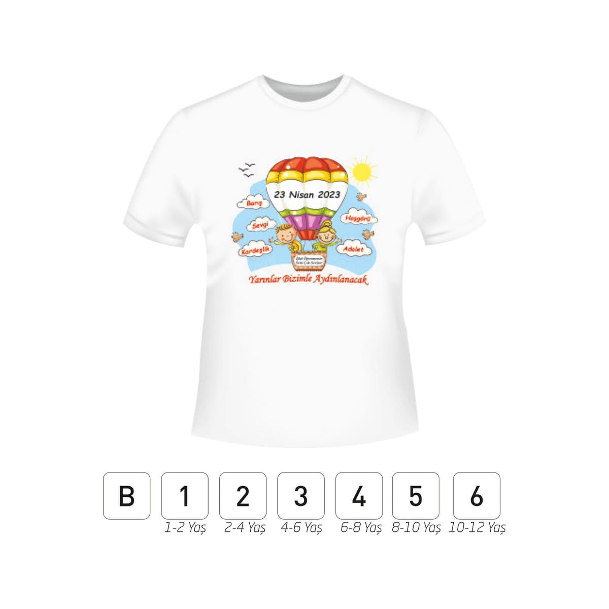 Sıfır Yaka çOcuk T-Shirt