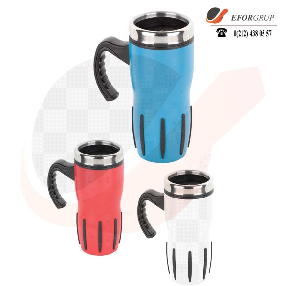 Silikonlu Termos Bardak (475ml)