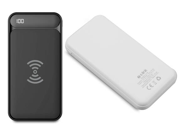 SLINK-IP217W S-Link 10.000 mAh Dijital Göstergeli Kablosuz Powerbank