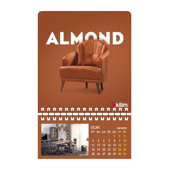 SPİRALLİ MAGNET TAKVİM