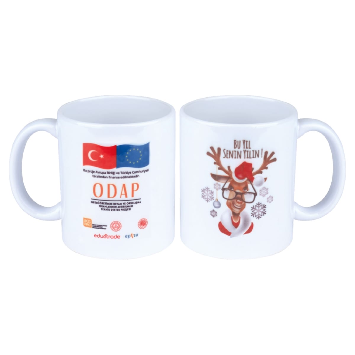 Süblimasyon Parlak Kupa Bardak