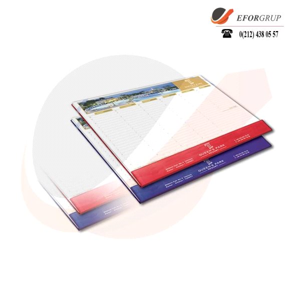 Takvimli Matbaa Masa Sümeni