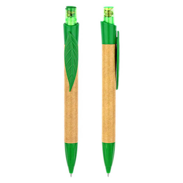 TEK YAPRAKLI TOHUMLU PLASTİK TÜKENMEZ KALEM