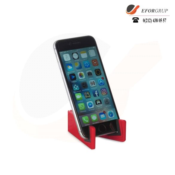 Kırmızı Telefon Standı