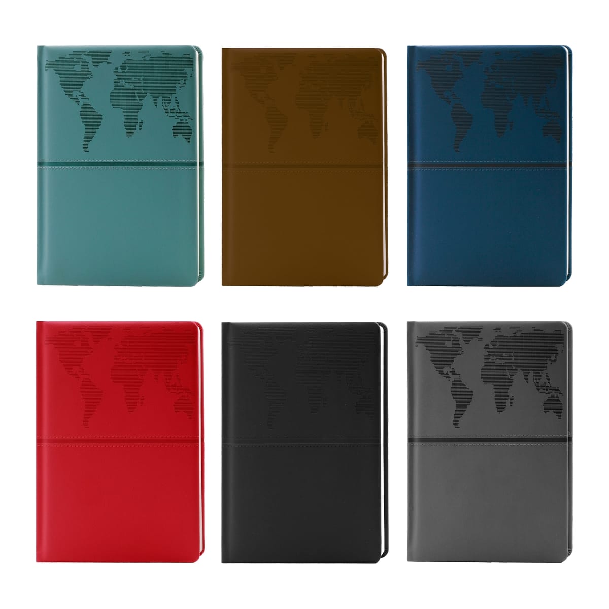 Termo Deri Günlük çİzgili Ajanda